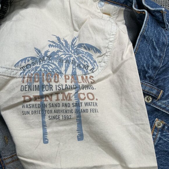 Tommy Bahama Indigo Palms Mens 40x32 Classic Fit Blue Denim Jeans 100% Cotton - Picture 13 of 13
